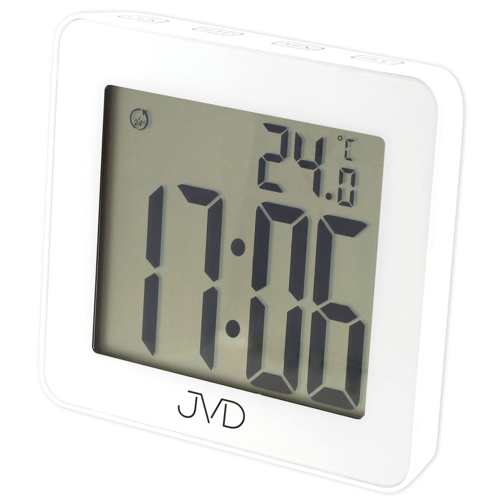 Digitale Wandklok 23 Cm Met Grote Cijfers - 12/24 Uur, Automatische Helderheid, USB