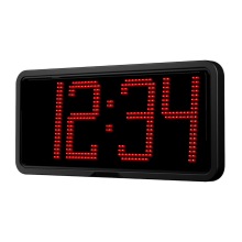 Elektrische, weerbestendige digitale LED-Wandklok