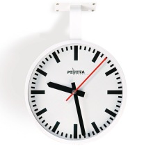 Elektrische, dubbelzijdige Plafondklok