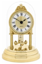 Mini jaarpendule stolpklok 0933-10