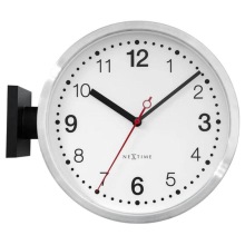 Dubbelzijdige wandklok NE3334AR