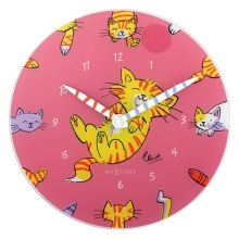 Kinderklok met katten NE8810