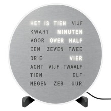 Nederlandstalige woordklok 1295NL