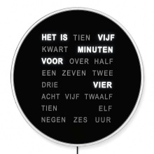 Woordklok Nederlands 1285NL