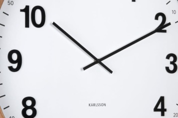 Grote wandklok KA6109DW