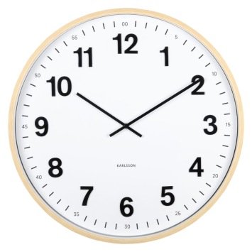 Grote wandklok KA6109WD