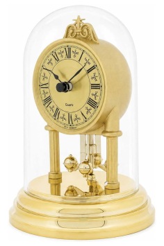 Mini jaarpendule stolpklok 0933-4