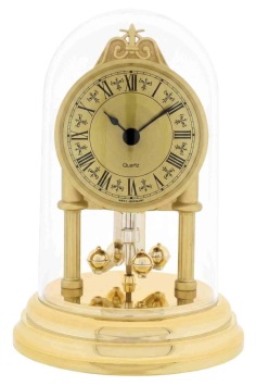 Mini jaarpendule stolpklok 0933-4