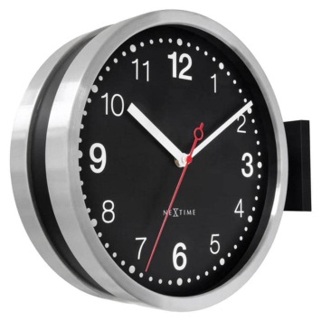 Dubbelzijdige wandklok NE3334AR