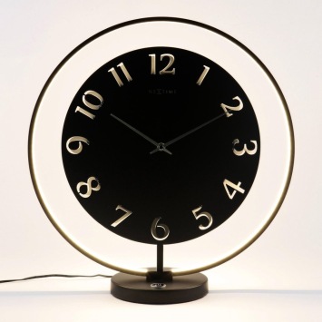 Tafelklok met verlichting NE5188ZW