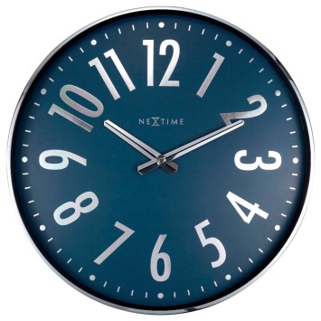 NeXtime wandklok NE-3288BL