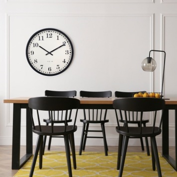 Wandklok NE3319WI
