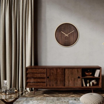 Wandklok NE3330BR