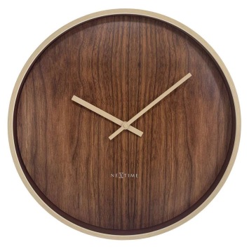 Wandklok NE3330BR