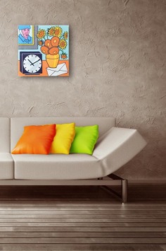 Wandklok Vincent van Gogh NE8170