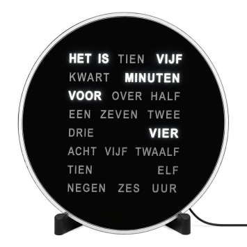 Woordklok Nederlands 1285NL